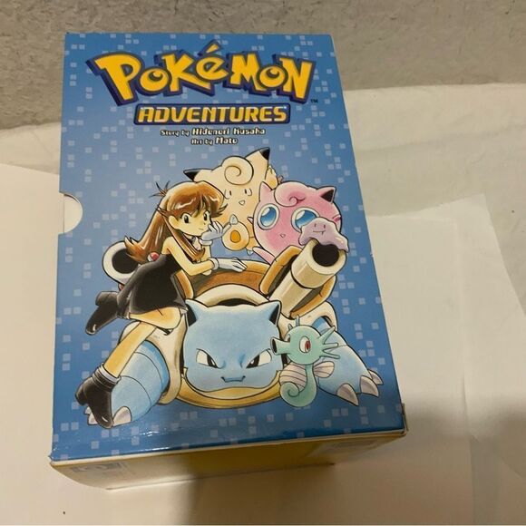 New Pokemon Adventures Red and Blue Manga Box Set Volumes 1-7 - Picture 1 of 12